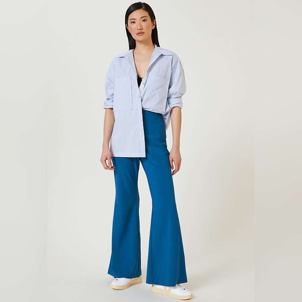 ANTHROPOLOGIE HUTCH Stretch Crepe Flare Pants